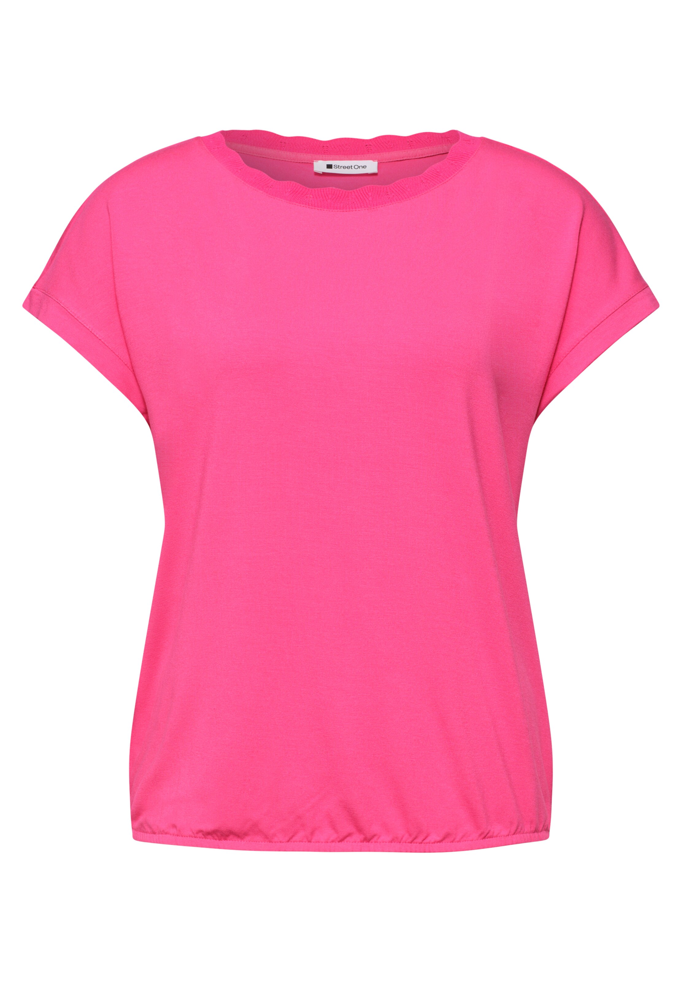 STREET ONE Shirt in Pink: front