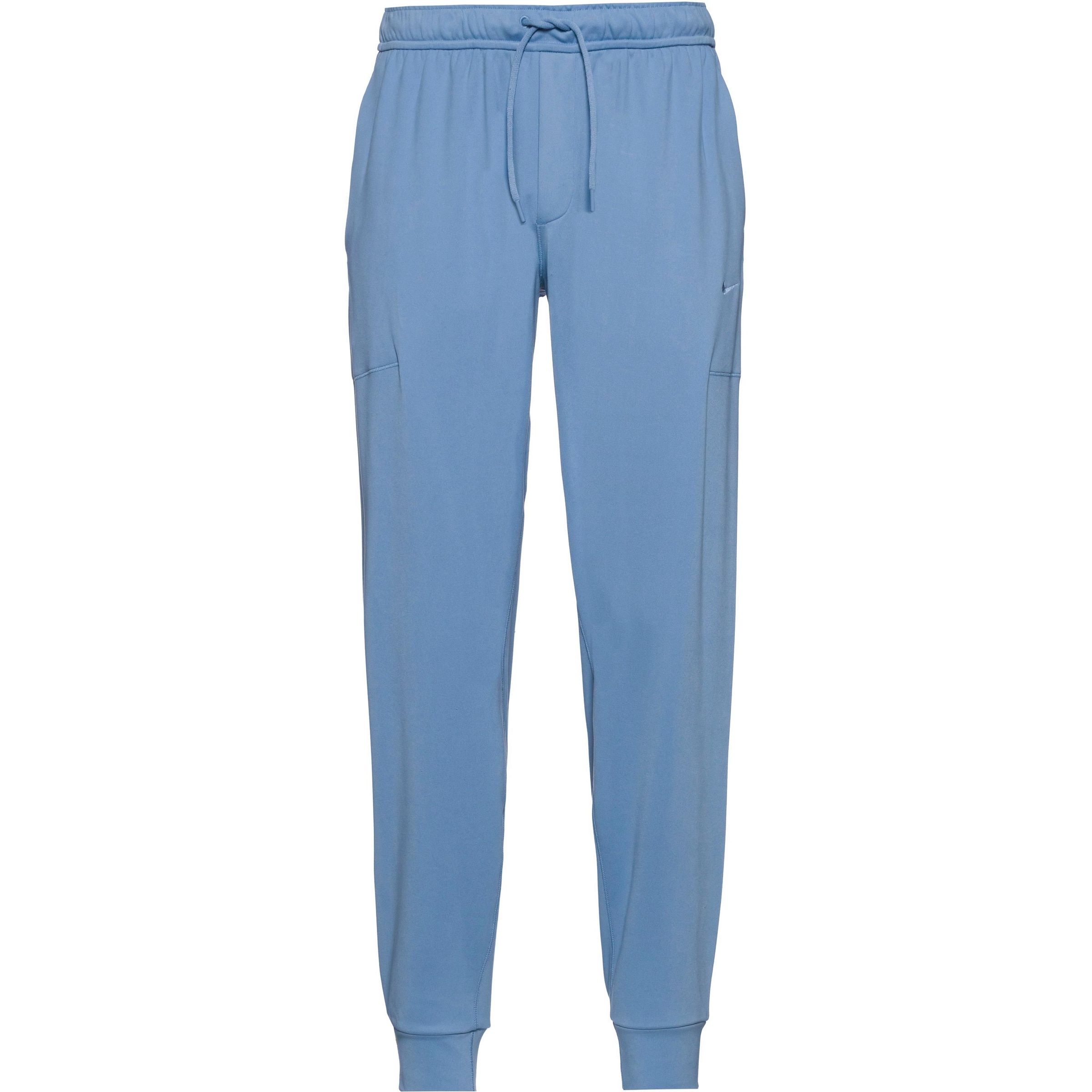 NIKE Workout Pants in Blue: front