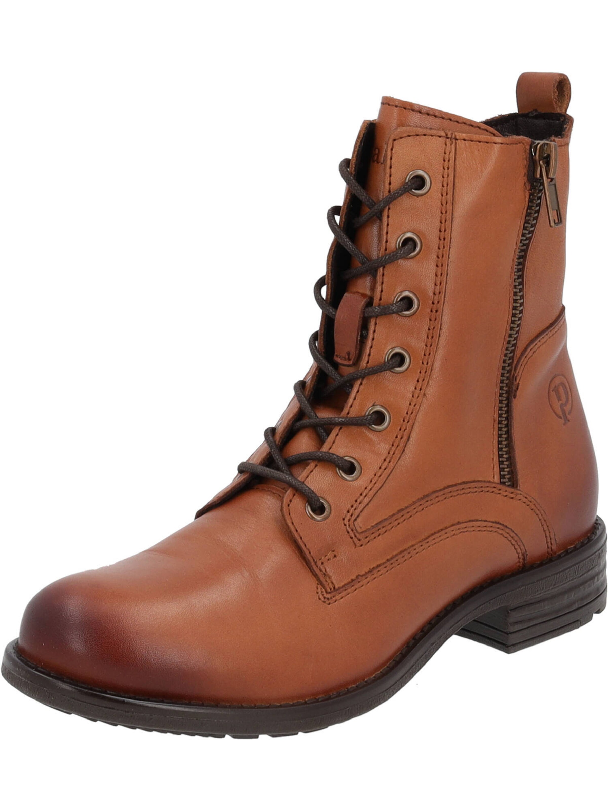 Bottines à lacets 'Lipari' Palado en marron : devant