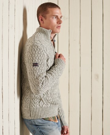 Superdry Pullover 'Jacob' in Grau
