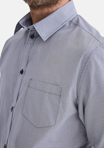 Stooker Men Regular fit Button Up Shirt 'Hugh' in Blue