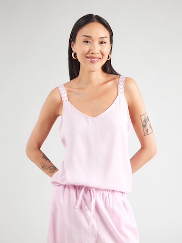 Haut 'ONLTILDE' ONLY en rose : devant