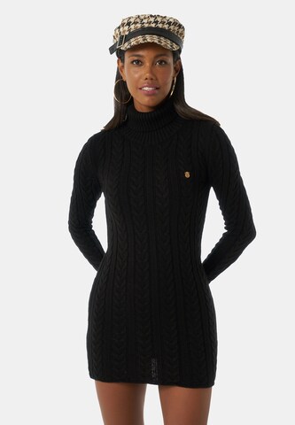 Jimmy Sanders Knit dress 'Sona' in Black: front