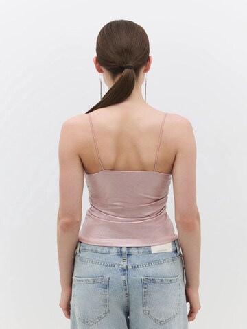 No Matter What Top in Roze