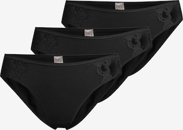 Nina von C. Panty 'Basic' in Black: front