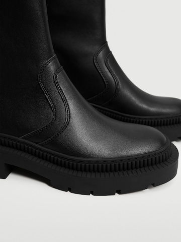 Boots 'Army' MANGO en noir
