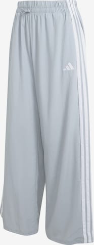 ADIDAS SPORTSWEAR Wide Leg Sporthose 'Essentials' in Grau: Vorderseite