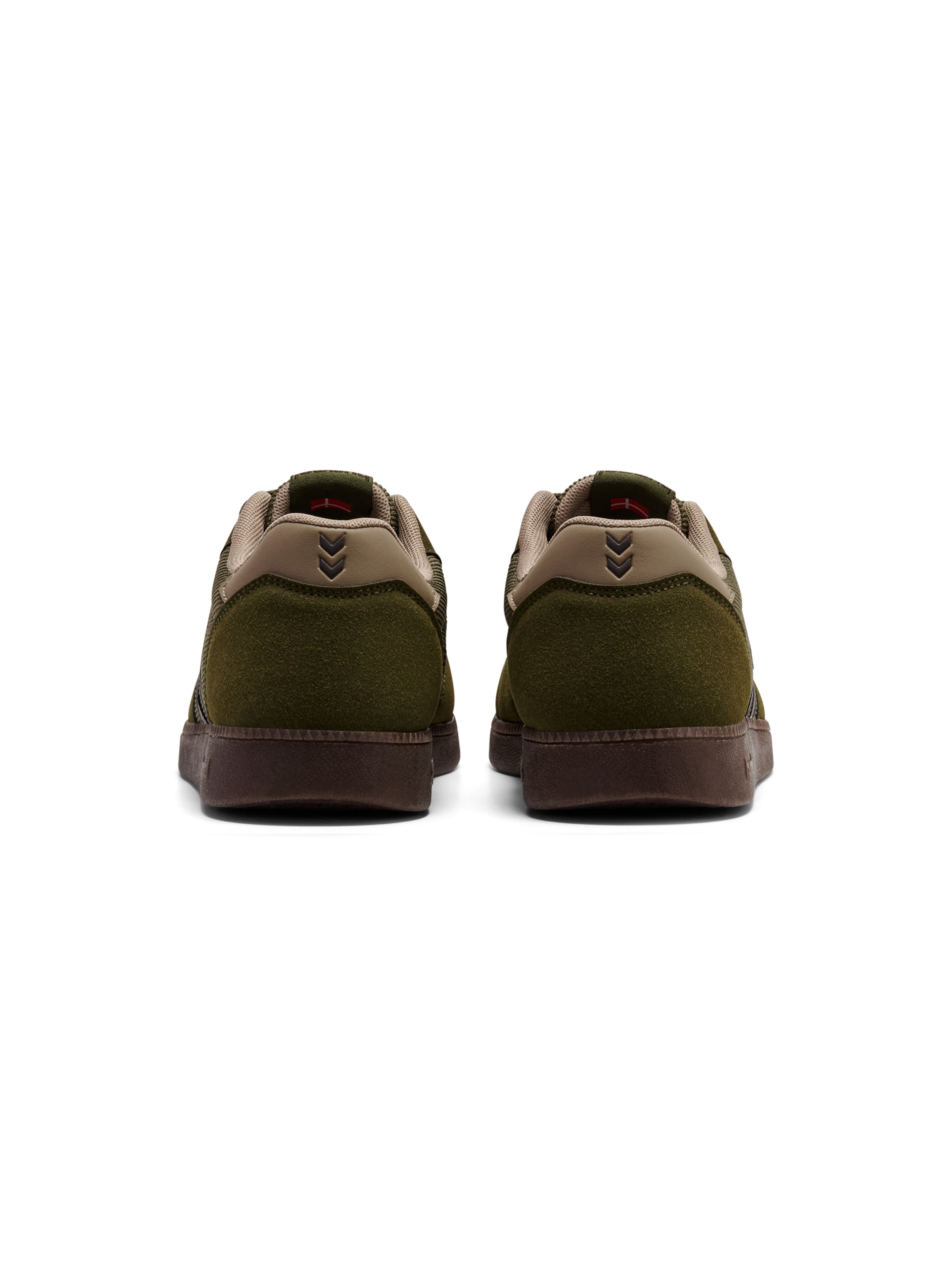 Baskets basses Hummel en vert