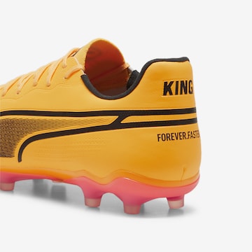 PUMA Soccer Cleats 'KING PRO' in Orange
