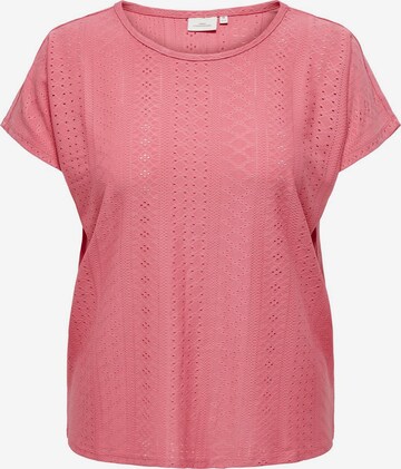ONLY Carmakoma Shirt in Pink: predná strana