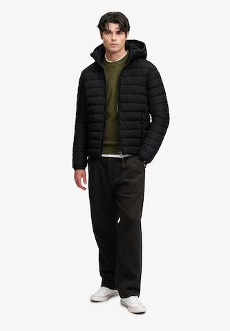 Superdry & Co Prechodná bunda 'Fuji' - Čierna