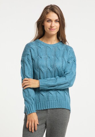 Usha Sweater in Blue: front