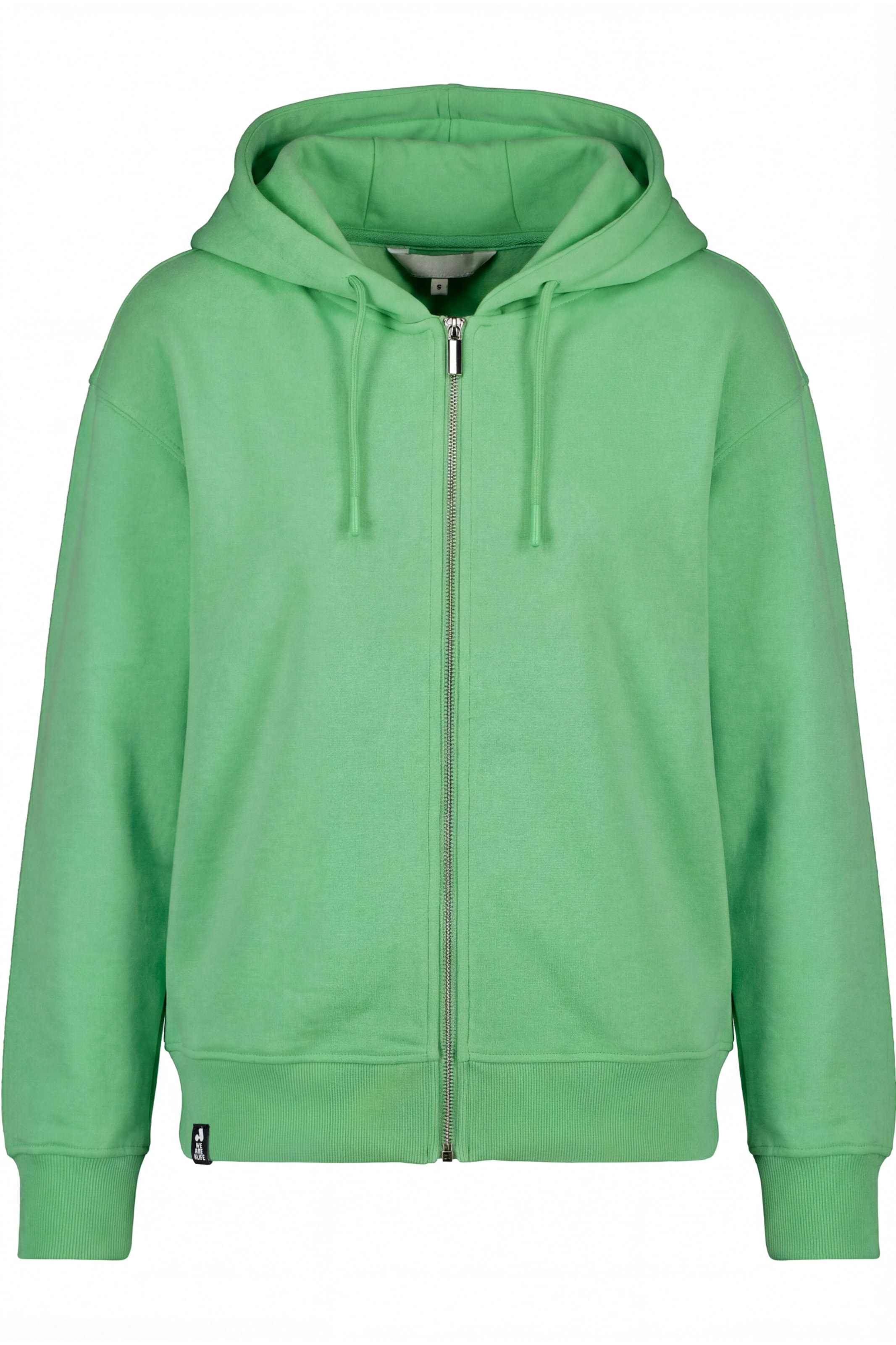 Veste de survêtement 'LivAK A' alife & kickin en vert : devant