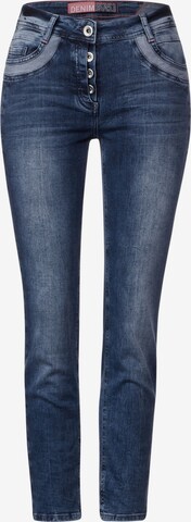 CECIL Slimfit Jeans in Blau: predná strana