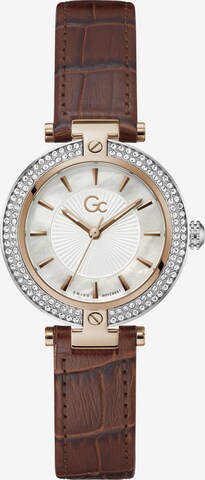 Gc Analog Watch 'Vogue' in Brown: front