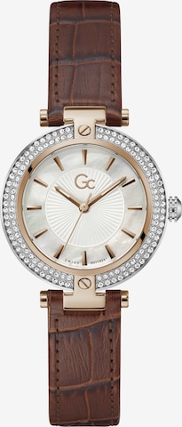 Gc Analoog horloge 'Vogue' in Bruin: voorkant