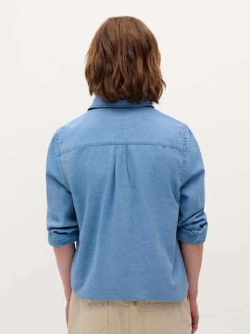 Coupe regular Chemise 'Polera' Scalpers en bleu