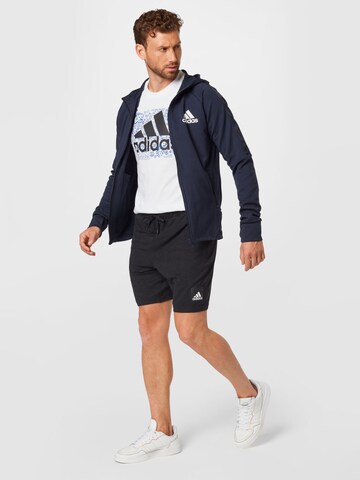 ADIDAS SPORTSWEARregular Sportske hlače - crna boja