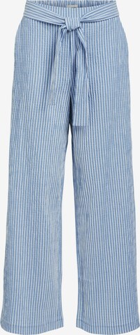 OBJECT Wide leg Broek 'Maya' in Blauw: voorkant