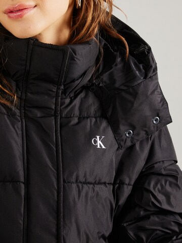 Calvin Klein Jeans Between-Season Jacket 'MATTE' in Black