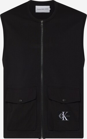 Calvin Klein Jeans Γιλέκο σε μαύρο: μπροστά