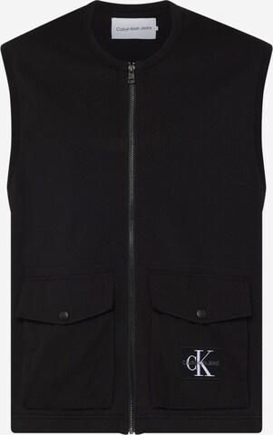 Calvin Klein Jeans Bodywarmer in Zwart: voorkant