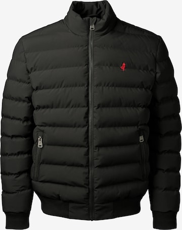 MCS Välikausitakki 'Hugh' värissä musta: etupuoli