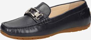 SIOUX Mokassin in Blau: Vorderseite