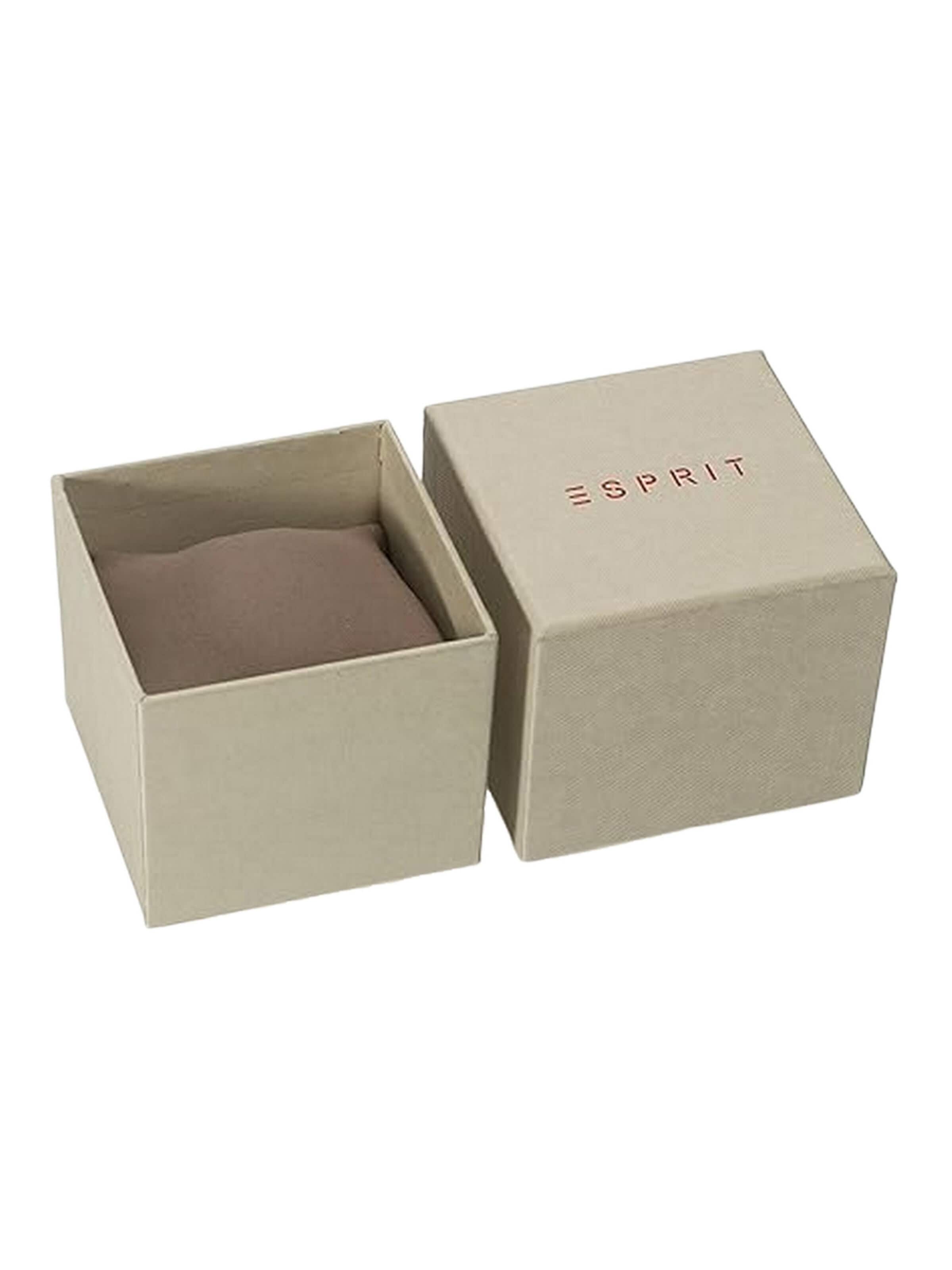 ESPRIT Analoguhr 'Cube Black'‌‌‌‌‌‌‌‌‌‌ in Schwarz
