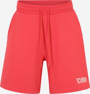 FCBM - regular Pantalón 'Lukas' en rojo: frente