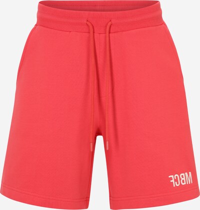 FCBM Shorts 'Lukas' in ecru / rot, Produktansicht