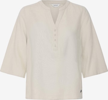 Chemisier ' OXAnea ' Oxmo en beige : devant