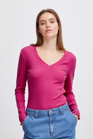 Pull-over b.young en rose : devant