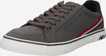 TOM TAILOR Sneakers laag in Grijs: voorkant