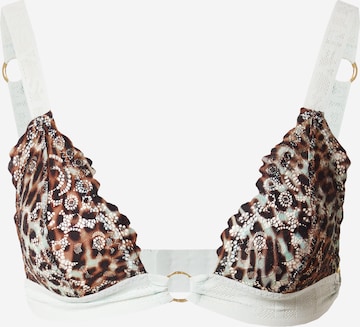 Triangle Soutien-gorge 'CEETAH' Stella McCartney en marron : devant