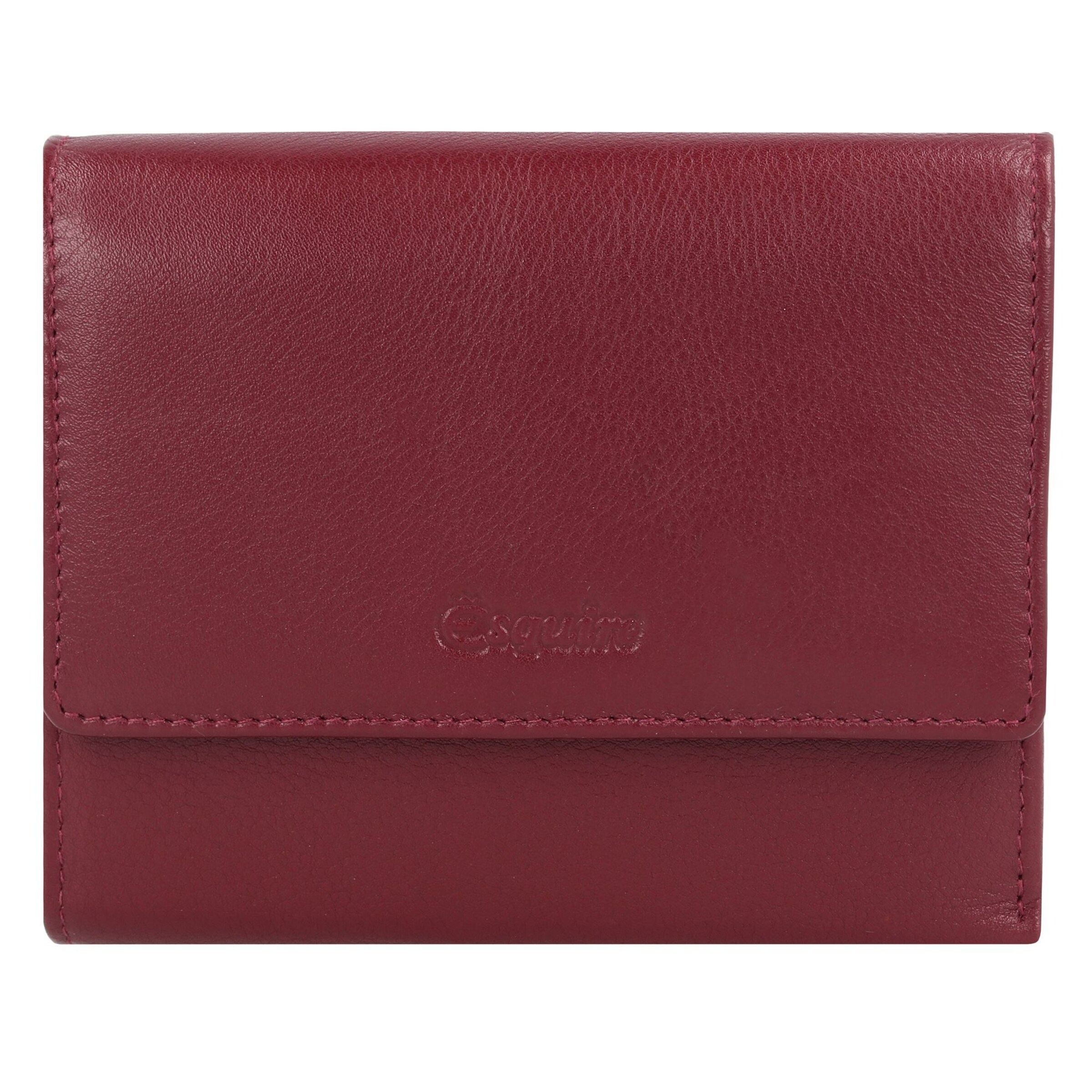 Esquire Wallet 'Viktoria' in Red: front