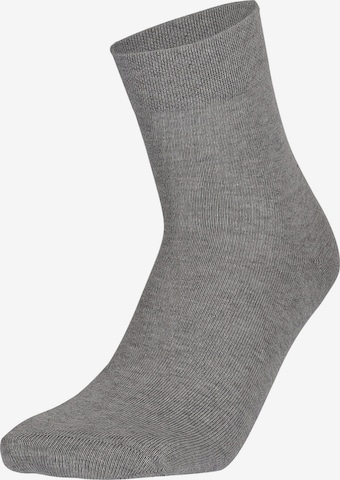 Chaussettes 'Relax Cotton' Hudson en gris : devant