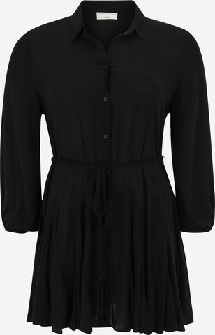 Guido Maria Kretschmer Curvy - Vestido camisero 'Emely' en negro: frente