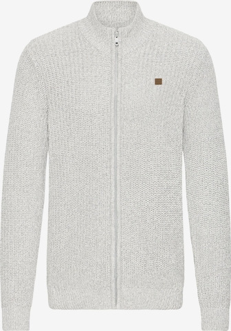 !Solid Gebreid vest 'Ricard' in Grijs: voorkant