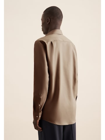 Coupe regular Chemise SEIDENSTICKER en marron