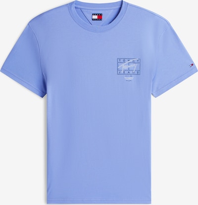 Marškinėliai iš Tommy Jeans, spalva – tamsiai mėlyna / opalo / šviesiai mėlyna / balta, Prekių apžvalga