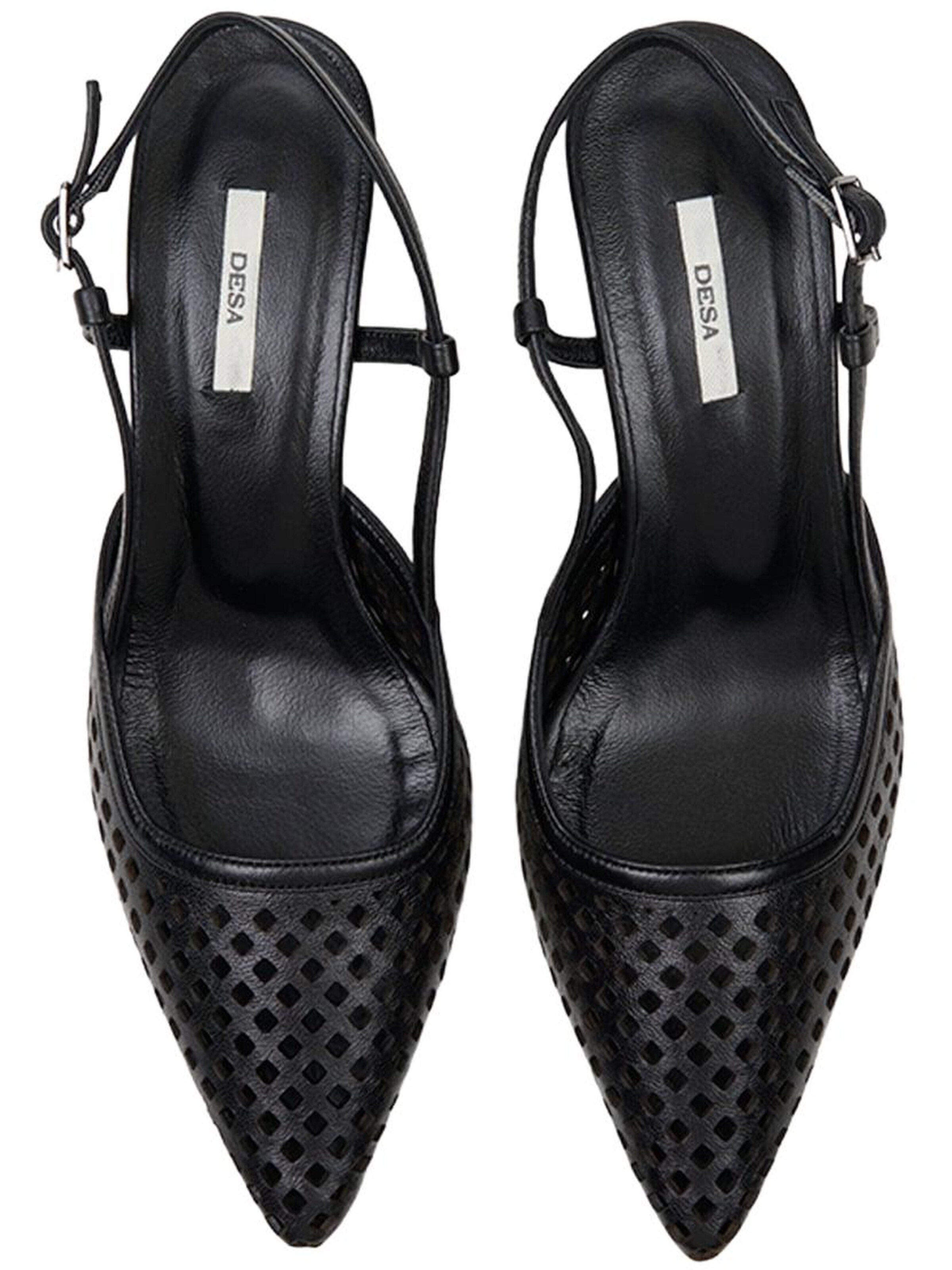 Desa - Zapatos destalonado 'Pumps' en negro