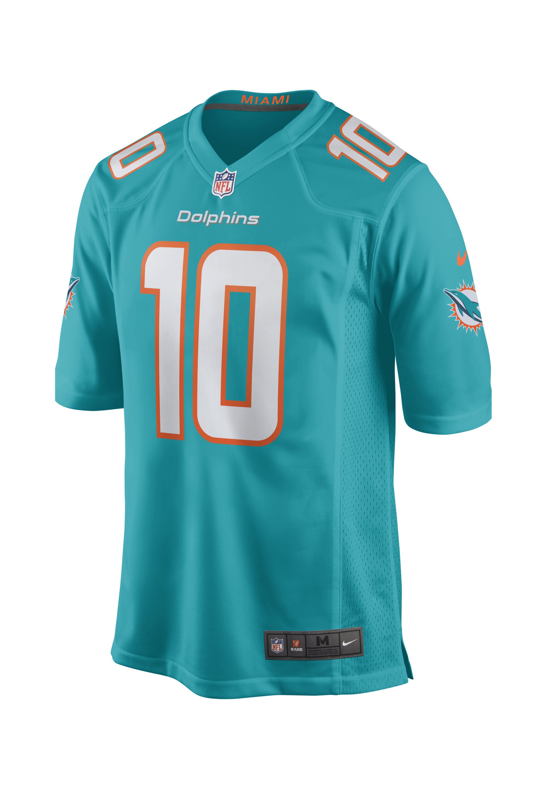 NIKE Tricot 'Miami Dolphins Tyreek Hill' in Blauw: voorkant