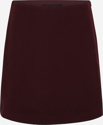 Vero Moda Curve - Falda 'VMCFORTUNEALLISON' en rojo: frente
