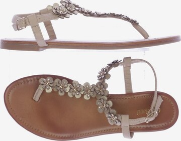 Graceland Sandals & High-Heeled Sandals in 40 in Beige: front