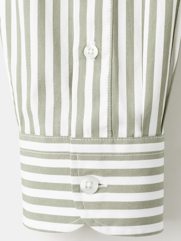 MANGO MAN Regular fit Skjorta 'CANDELA' i grön