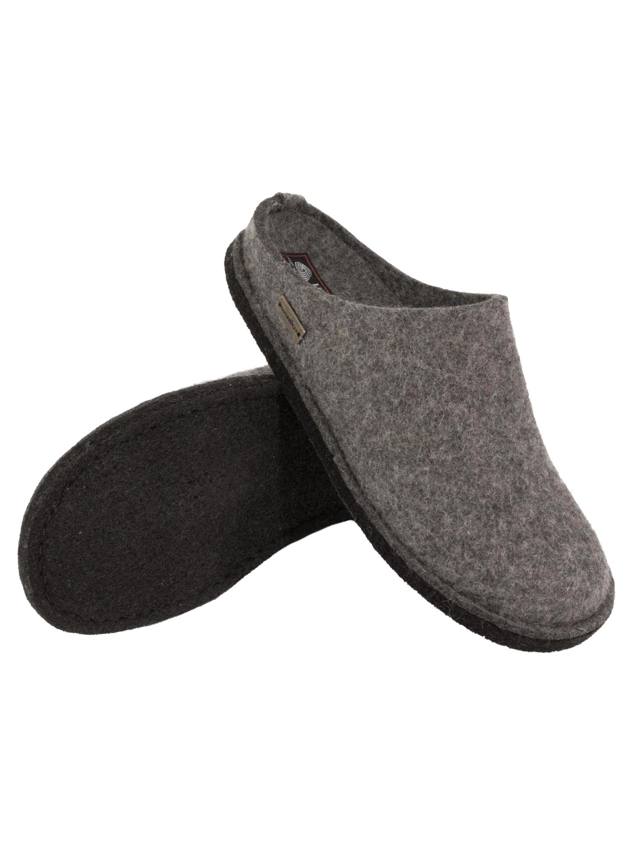 HAFLINGER Mule 'Flair Soft' in Grey