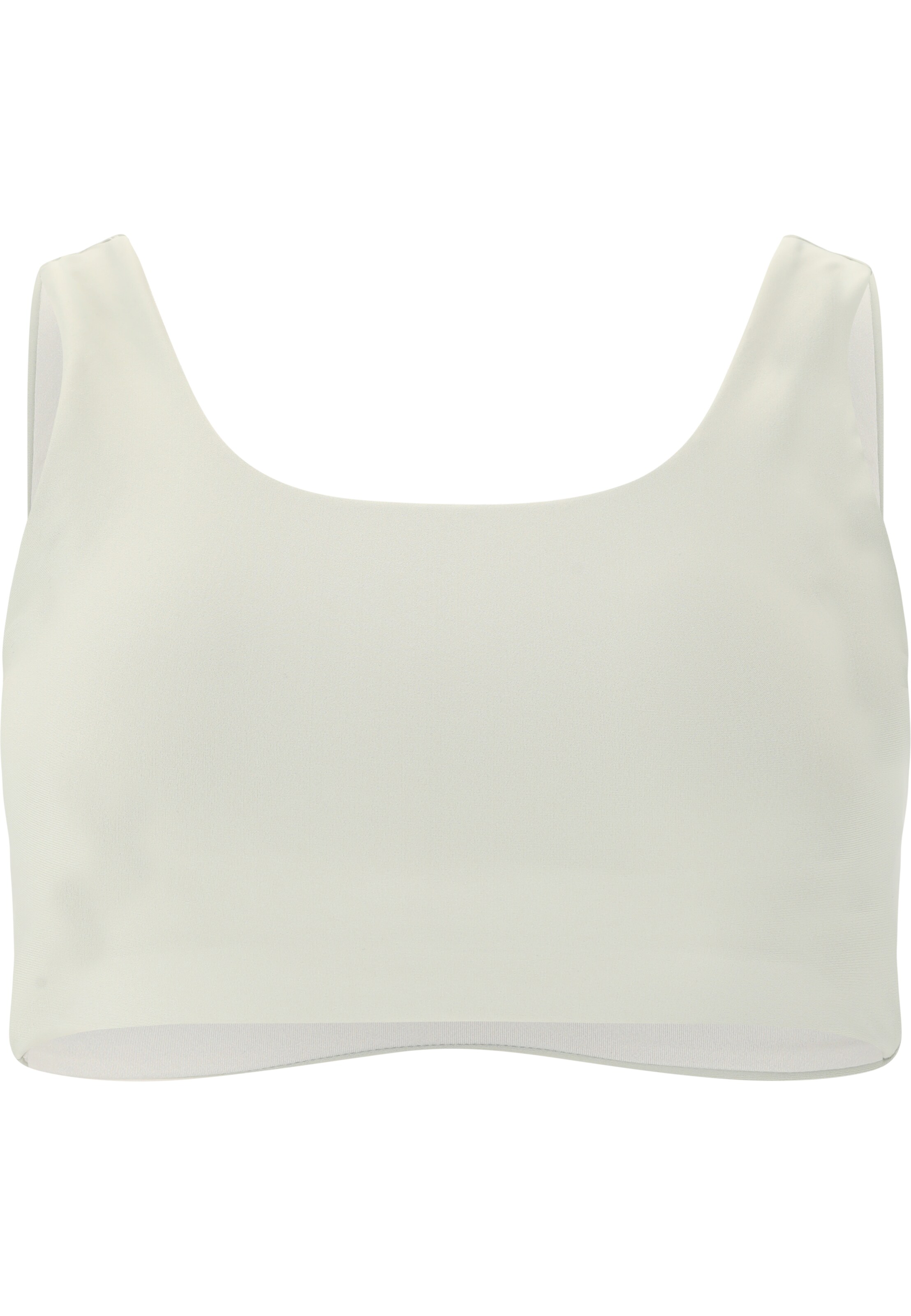 Athlecia Bustier Bikinitop 'Bay' in Grijs: voorkant