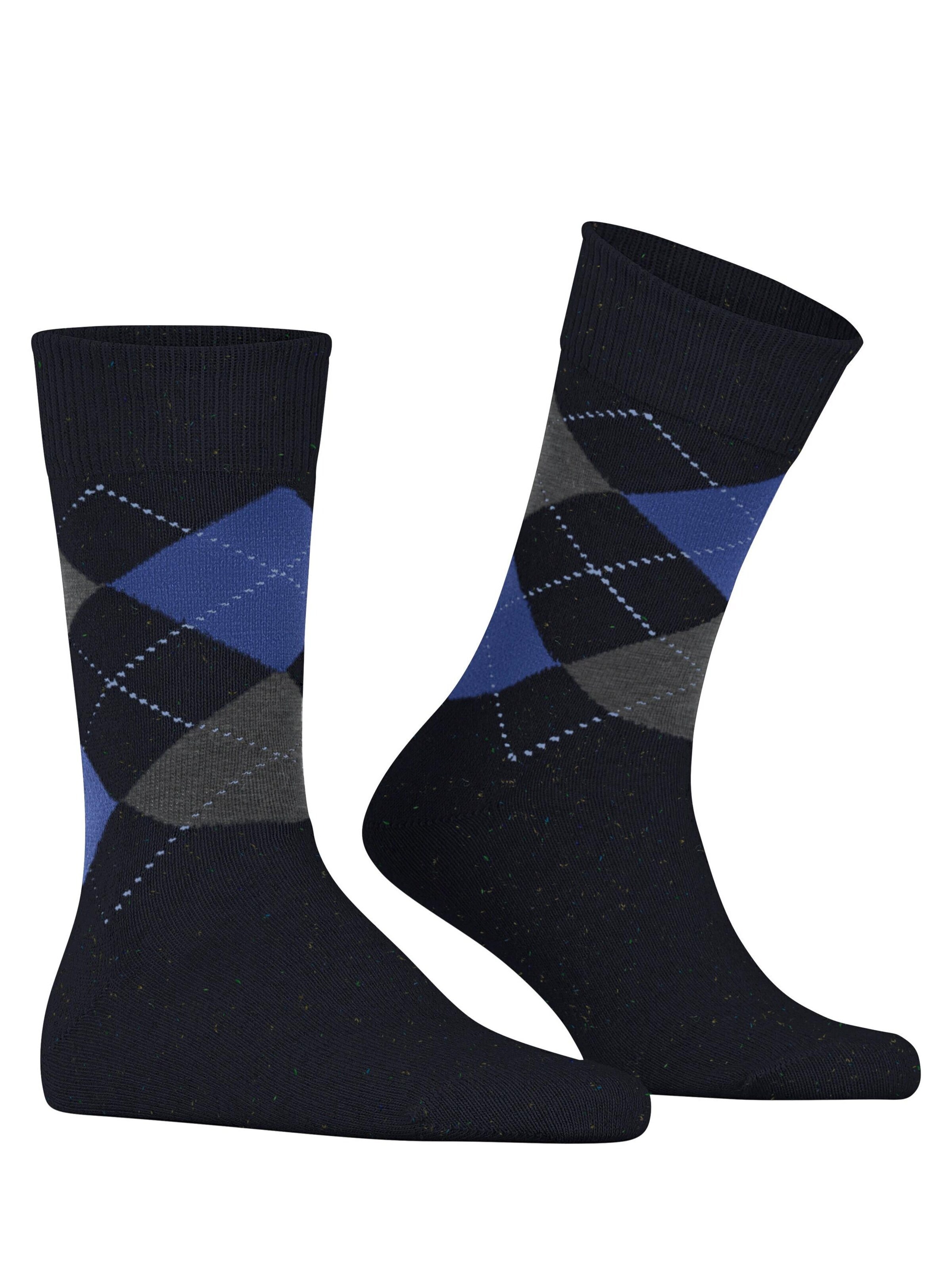 BURLINGTON Socks 'Dundee' in Blue