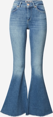 NEON & NYLON Flared Jeans in Blau: predná strana